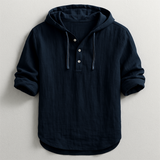 Hoodie für Herren | Verstellbare Kapuze & angenehmer Tragekomfort – Schwarz