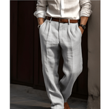 Hose Herren Elegant | Gerader Schnitt & Atmungsaktiver Komfort – Grau