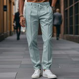 Hose Herren Elegant | Smart Look & Flexibler Bund – Blau