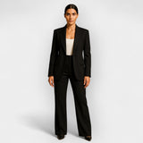 Hosenanzug Damen | Gerade Passform & Eleganter Auftritt – Schwarz