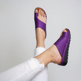 Karin | Damen Sommer Orthopädische Zehentrenner-Sandalen – Lila