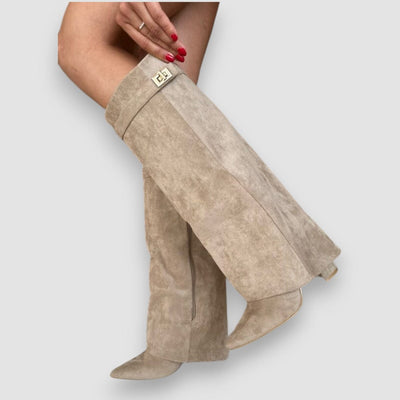 Lidia | Stiefel mit modernem Reißverschluss