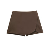 Rosavelle - Weicher Wickel-Skort – Braun