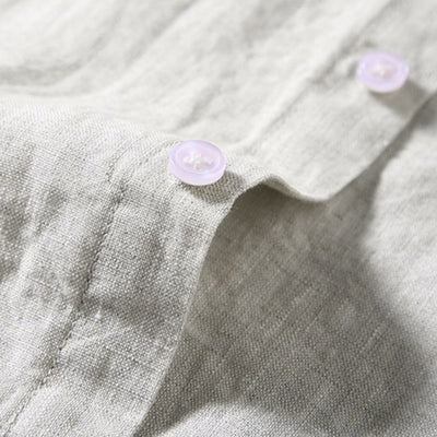 Lockeres Leinen Herren Hemd