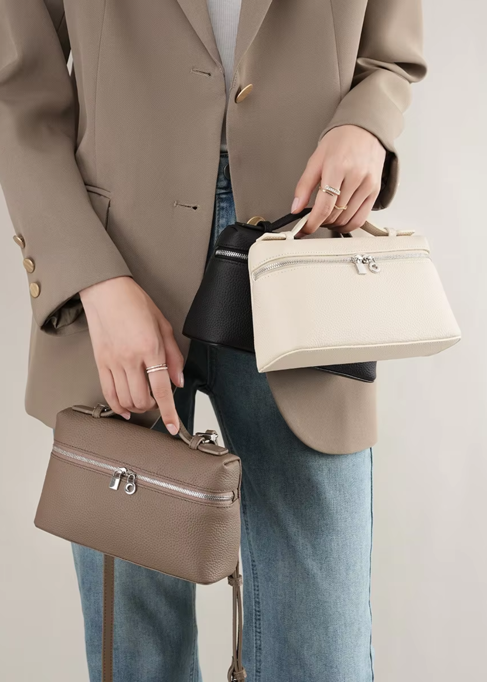 Cling Clutch Handtasche Damen – Vegane Clutch Tasche – Elegant für Abend