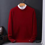 Luxuriöser Kaschmirpullover für Herren - Oliver – Rot