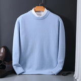 Luxuriöser Kaschmirpullover für Herren - Oliver – Hellblau