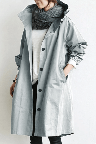 Damen Wasserdichte Funktions-Windjacke mit Kapuze