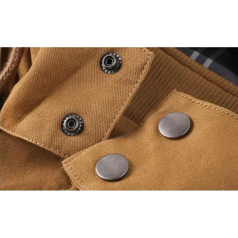 Herren Wintermantel Lang - Wasserdicht mit Kapuze und Praktischen Taschen