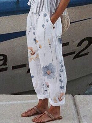 Bequeme Damen Stoffhose