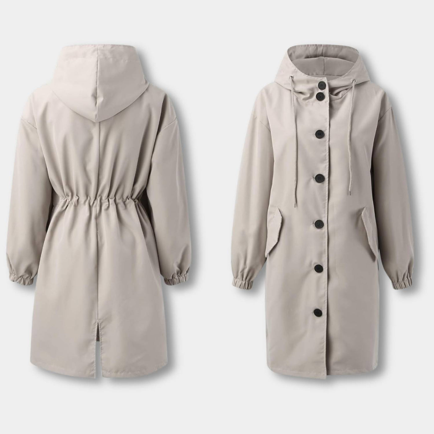 Damen Softshelljacke mit Kapuze - Winddicht & Wasserfest