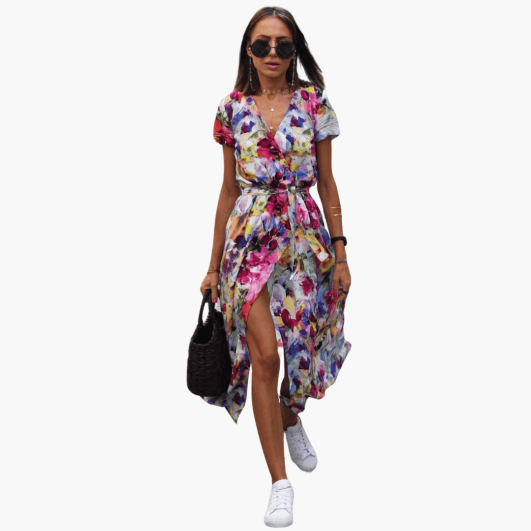 Elegantes Damen Wickelkleid