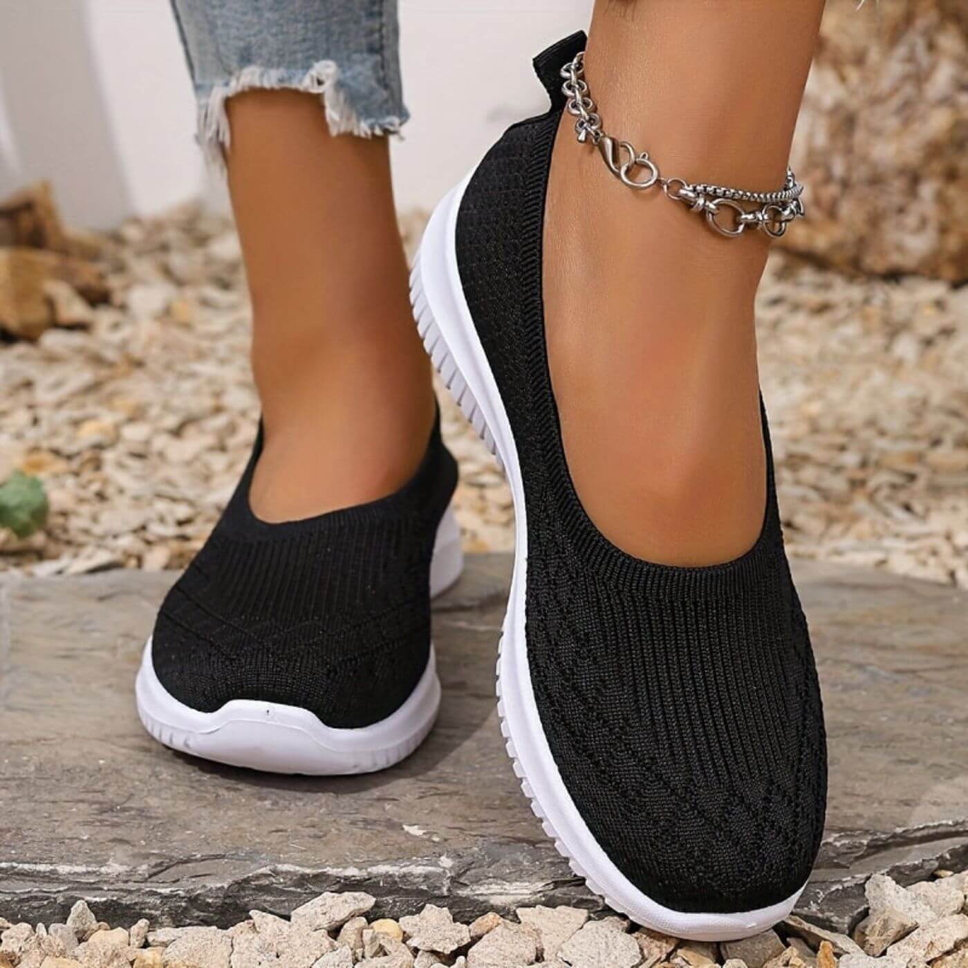Jana – Atmungsaktive Slip-on Orthopädische Schuhe