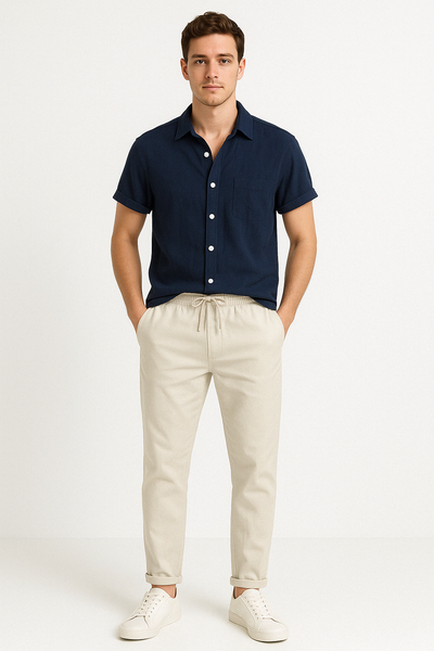 Herren Lässig Sommer Outfit Set | Zweiteilig