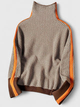 Maya | Moderner Und Stilvoller Strickpullover Für Damen – Orange