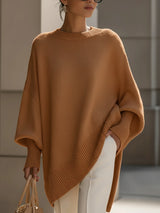 Emma | Oversize Wollmischpullover Mit Modernem Komfort – Braun