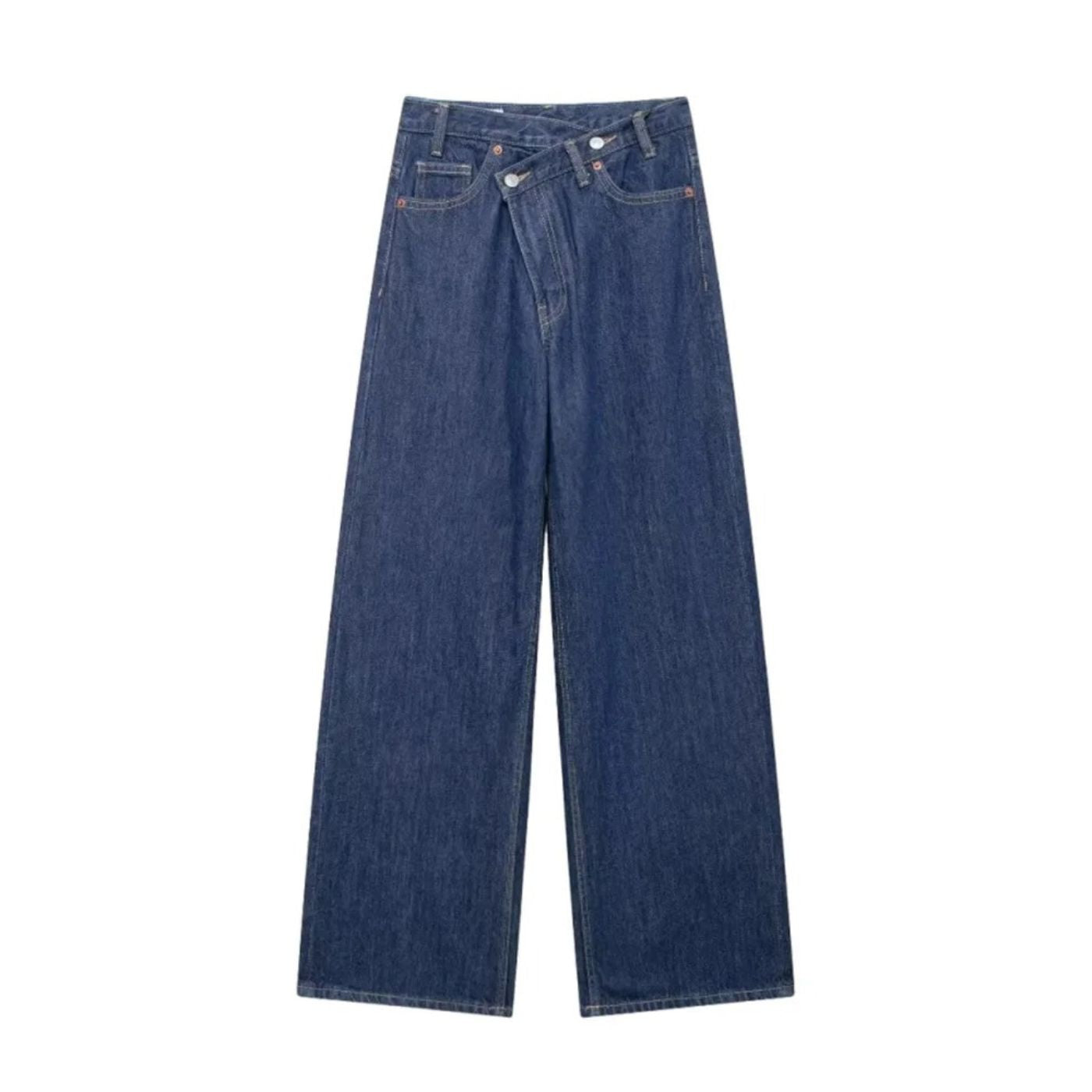 Jessica – Jeans mit asymmetrischem Verschluss