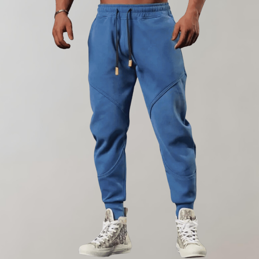 Jogger - Bequeme Herren Sweatpants mit elastischer Taille und Kordelzug