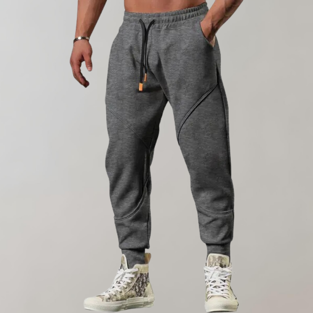 Jogger - Bequeme Herren Sweatpants mit elastischer Taille und Kordelzug