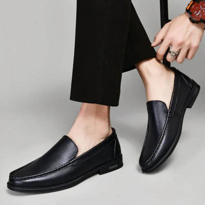 Jonas – Luxuriöse Orthopädische Leder-Loafer
