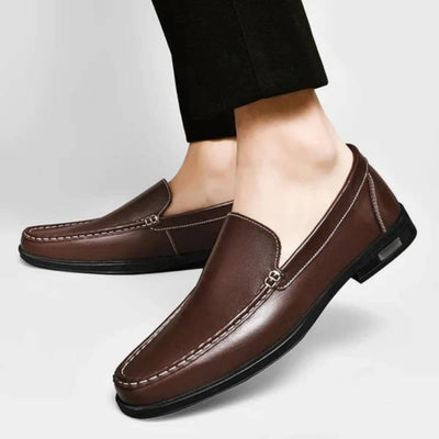 Jonas – Luxuriöse Orthopädische Leder-Loafer