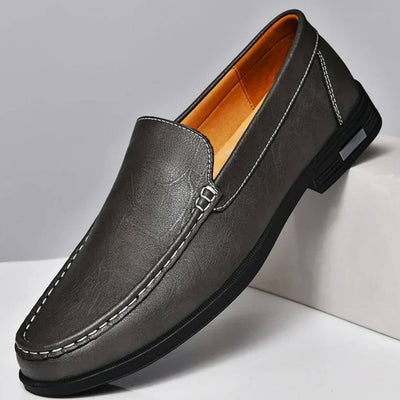 Jonas – Luxuriöse Orthopädische Leder-Loafer