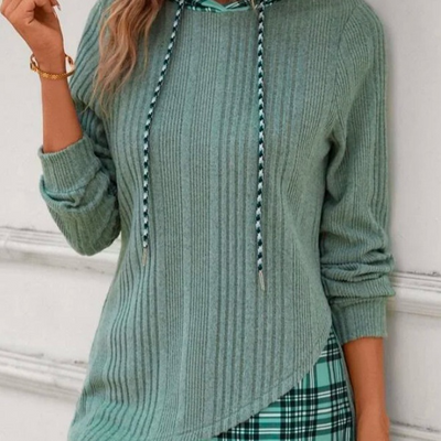 Damen Kapuzenpullover mit langen Ärmeln - Weich & Bequem