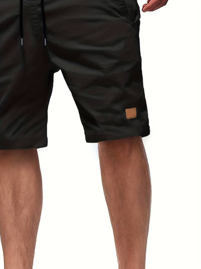 Lässige Kordelzug-Shorts für Herren - Abgeschnitten & Bequem