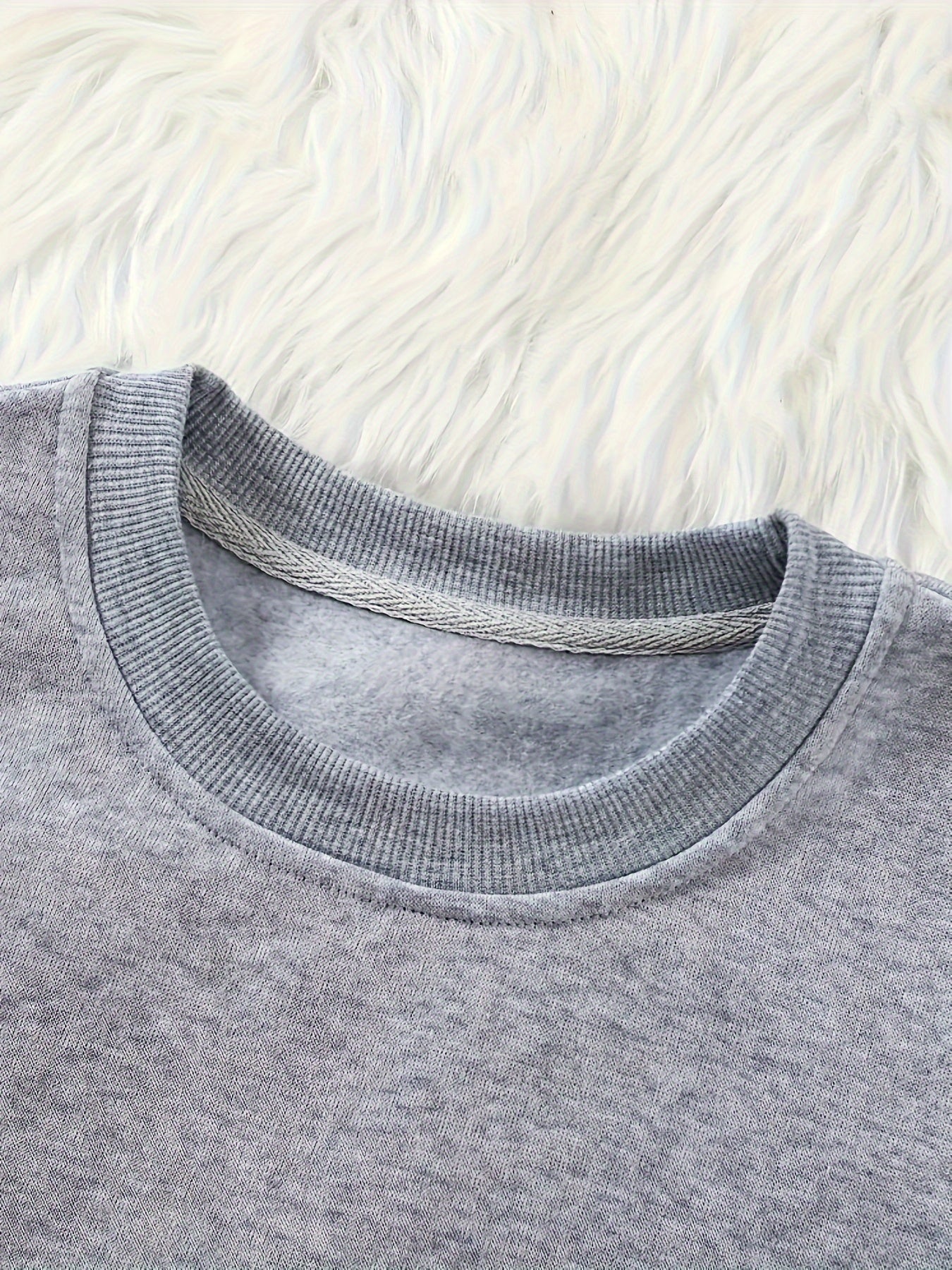 Kuschelig-warmes Damen-Loungewear-Set mit Plüschfutter für Herbst und Winter