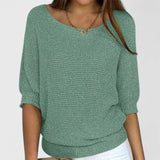 Elise | Stilvoller Und Bequemer Pullover Für Damen – Grün