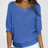 Elise | Stilvoller Und Bequemer Pullover Für Damen – Blau