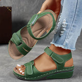Sofia | Stilvolle Damen Sandalen im zeitlosen Look – Grün