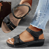 Sofia | Stilvolle Damen Sandalen im zeitlosen Look – Schwarz