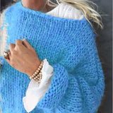 Sophie | Leichter Und Vielseitiger Strickpullover Für Damen – Blau