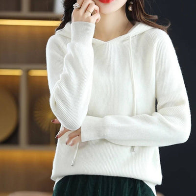 Kirsten™ - Weicher Hoodie-Pullover