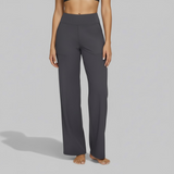 Carmen | Bequeme Stretchhosen Für Damen Im Weitbeinigen Lounge-Stil – Grau