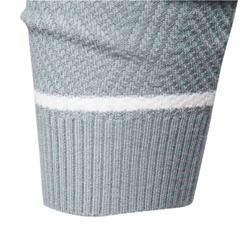 Klassischer Streifenpullover mit Elegantem Rundhalsausschnitt