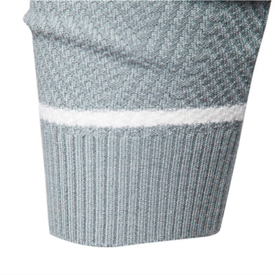 Klassischer Streifenpullover mit Elegantem Rundhalsausschnitt