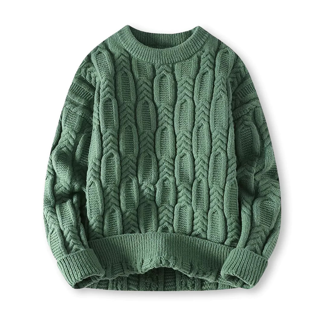 Klassischer Strickpullover für Stil und Wärme