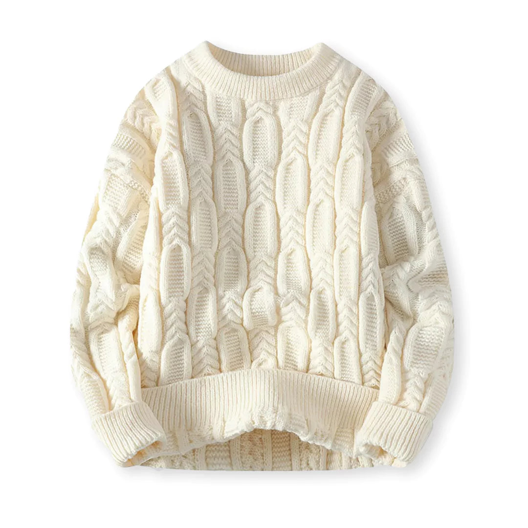 Klassischer Strickpullover für Stil und Wärme