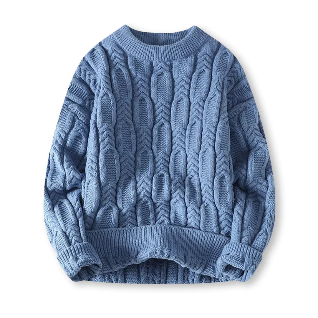 Klassischer Strickpullover für Stil und Wärme