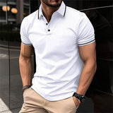 Kurzarm Poloshirt Herren | Slim Fit & Modern – Weiß