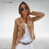 Leighton | Schicke Komfortjacke – Khaki