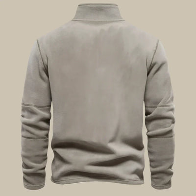 Herren Fleece-Pullover mit Reißverschluss | Bequem und warm
