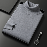 Armin | Herren Lässiger Rollkragenpullover für den Frühling – Dunkelgrau