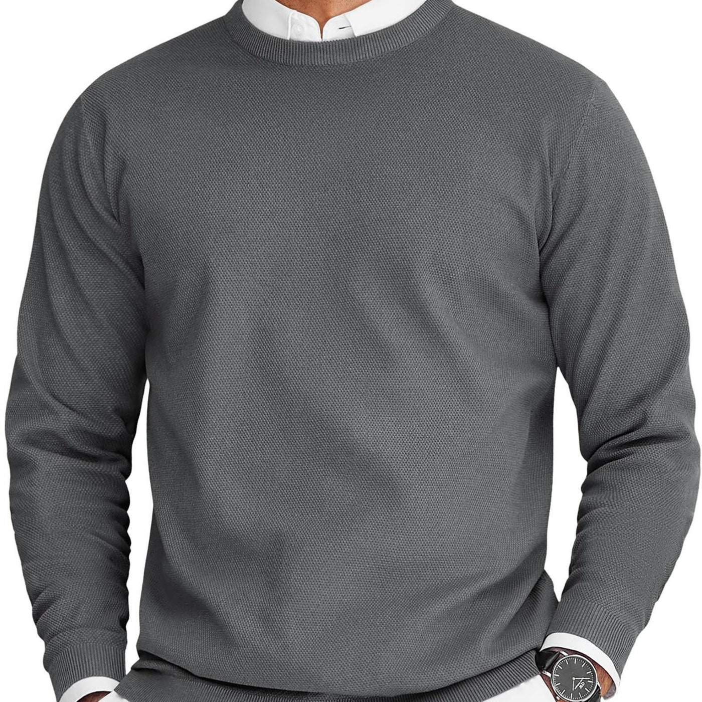 Klassisches Herren Rundhals T-Shirt aus Baumwolle | Atmungsaktiv & Pflegeleicht