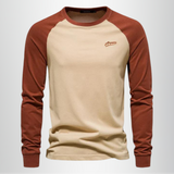 Langarm T-Shirt Herren | Wärmender Komfort & Raglan-Style – Khaki