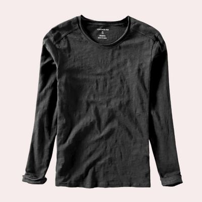 Langarm-T-Shirt | V-Ausschnitt | Langarm-Shirts | Herrenbekleidung