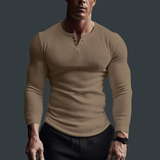 Langarmshirt Herren | Figurbetont & Moderner Look – Khaki