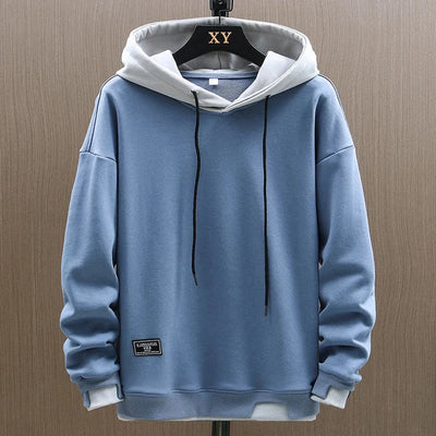 Lässiger Colorblock Hoodie für Stilbewusste